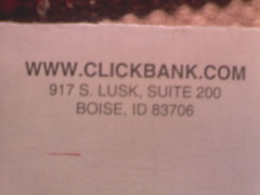 My First Clickbank Check