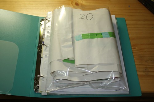 math notebooking poster in sleeve protector