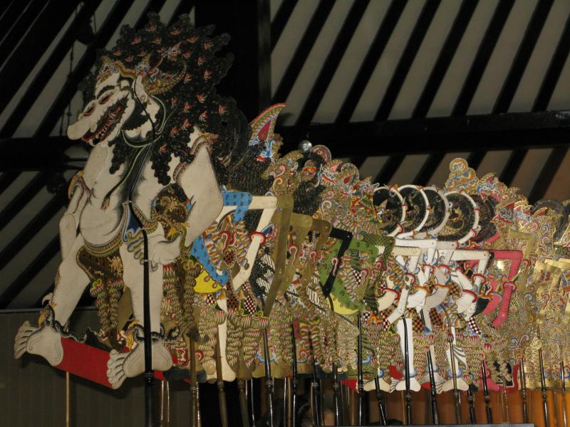 Shadow Puppet Museum Yogjakarta Indonesia Sonobudoyo Ramayana