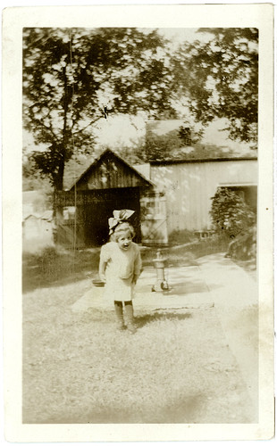 Child with bow