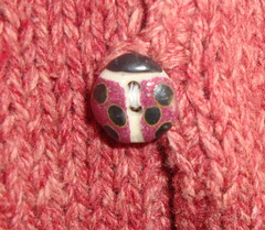 Ruffle Sweater button