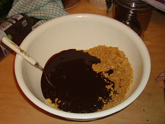 Chocolate Biscuit Cake - Mixing Up (flickr)