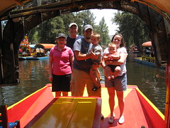 Smiths and Poulettes at Xochimilco