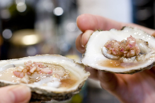 Oysters... Cheers!