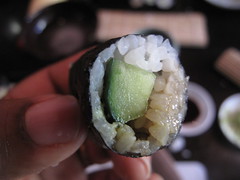 Eating my first 'real' sushi