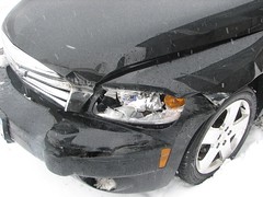 damage to my Chevy HHR 2/22/09