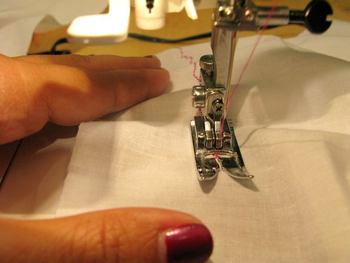 Me sewing