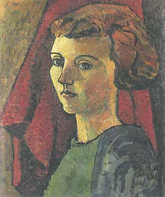 Agar, Eileen (1899-1991) - 1927 Self Portrait (National Portrait Gallery, London)