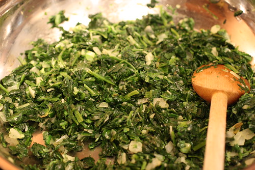 spinach mixture