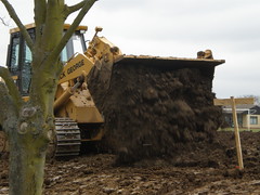 top soil being replaced