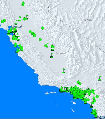 Sample of Locations of California-trained Family Physicians and Their High School of Graduation