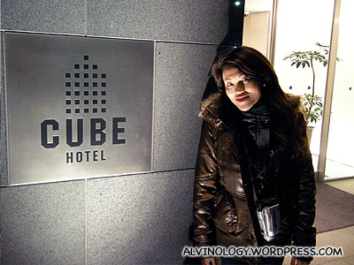 Outside Cube Hotel