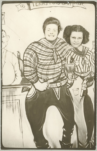 Pair in novelty photo