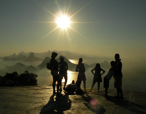 Por do Sol com FriendS e o Rio de Janeiro ao Fundo