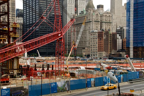 Progress at Ground Zero 9-11