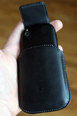 Palm Pre in Blackberry holder