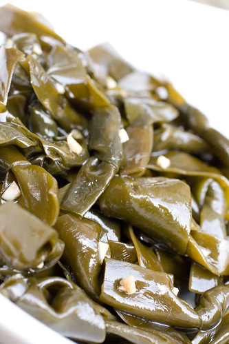 Garlicky Seaweed Knots 5