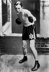 Mickey Cohen boxer, Los Angeles Times file photo, c. 1931