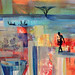 WETLANDS _ 90 x 150 cm _ mixed media on canvas (Sold)