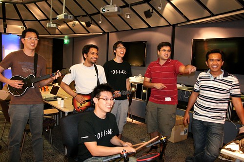 Well seems that some of our coders are very pro Guitar Heroes!