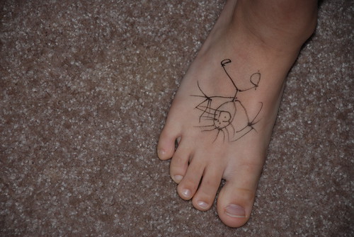 foot art