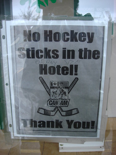 Hotel hockey can’t get no respect | Happy Cappy