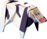Funny Origami Cow