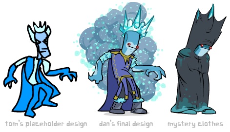 Progression of The Frost King