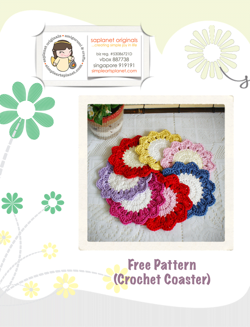 Crochet Spot В» Blog Archive В» Crochet Pattern: Easiest Coaster