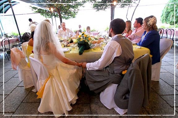 Wedding at Isola San Giulio Restaurant