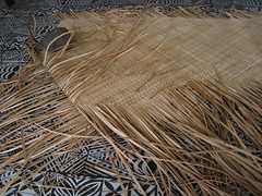Samoan pandanus weaving