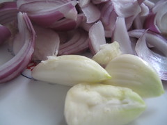 Garlic and onions