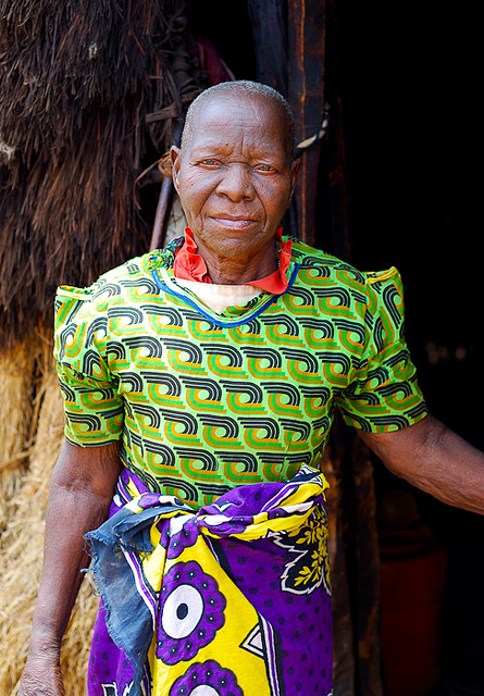 Woman in Buguta, Kenya