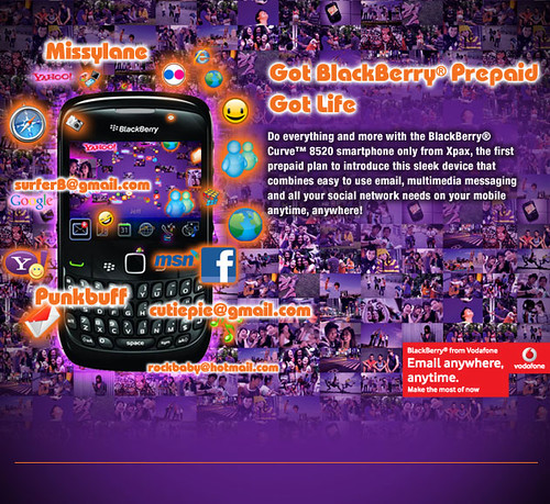 Xpax BlackBerry Curve 8520 – The new way of keeping yourself up to date.