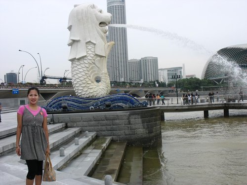 first encounter with the Merlion in 2006