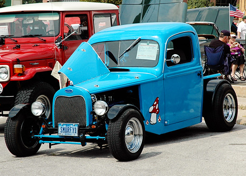 The Smurf Car