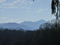 View of the Blue Ridge Mountains from Ashevill...