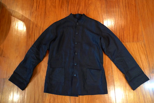 Project Accomplished: The Linen Chinese Jacket