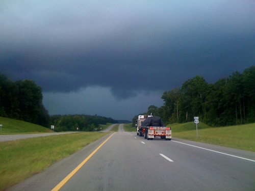 Fwd: Clouds headed to Tuscaloosa