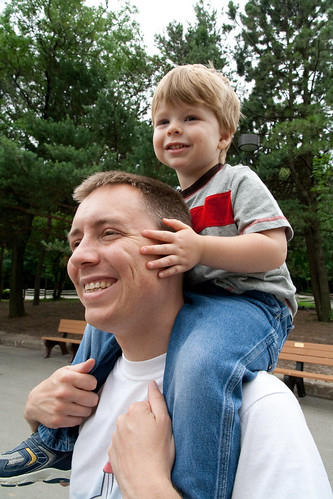 nate and rob at the milwaukee zoo