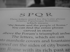 What SPQR means