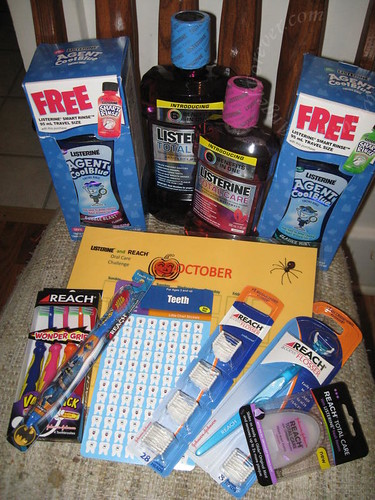 Items galore for the October Oral Care Challenge