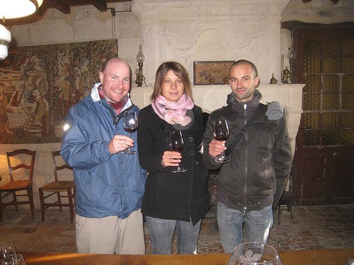 Wine tasting at Chateau Maurezin