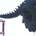 Detail of Dawn Treader tail - curl in tail, Dawn Treader set at Cleveland Point, Brisbane, Queensland, Australia 090822