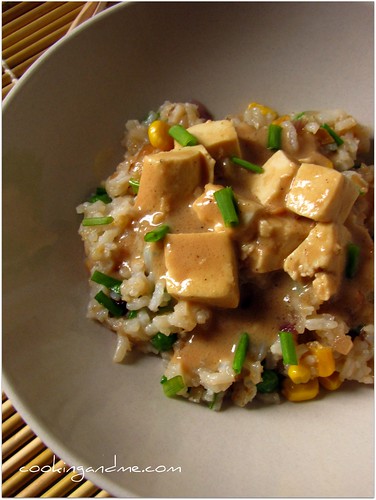Recipe for Tofu in Peanut Butter Sauce