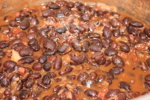 making black bean soup