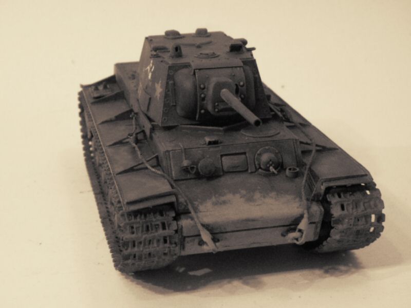 Richard Hm2 FINISHED - Trumpeter KV-1 '42, Simplified Turret - Armor - Finescale ...