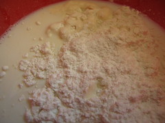 Flour and milk