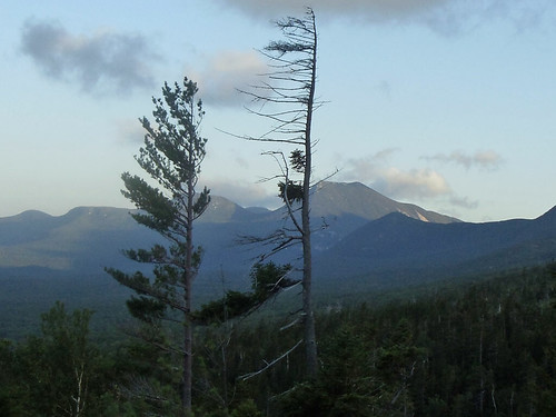 Spectacular view from the Katahdin Hunt Trail.