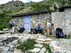 Entre Petra Piana et l'Onda : arrêt-boisson aux bergeries de Bialgo